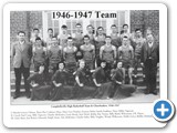 Campbelllsville High Basketball Team and Cheerleaders-1946-1947